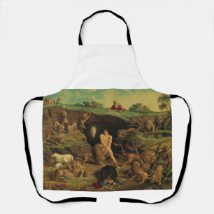 Daniel in der Löwengrube Schürze