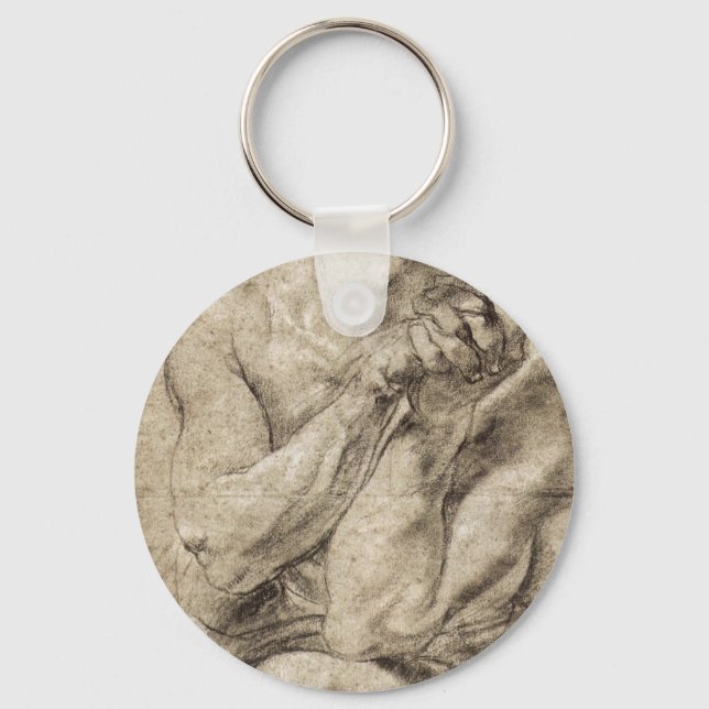 Daniel in der Löwenhöhle von Paul Rubens Schlüsselanhänger (Vorderseite)