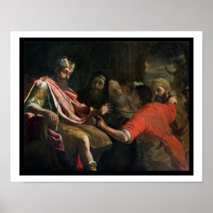 Daniel interpretiert Nebukadnezzars ersten Traum ( Poster