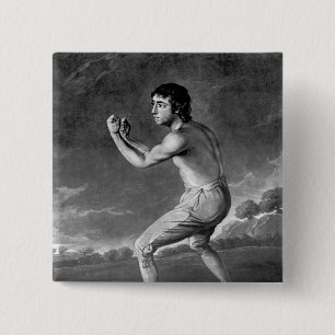 Daniel Mendoza, graviert von Henry Kinsbury, 1789 Button