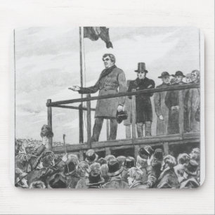 Daniel O'Connel bei der Sitzung an der Ordnung Mousepad