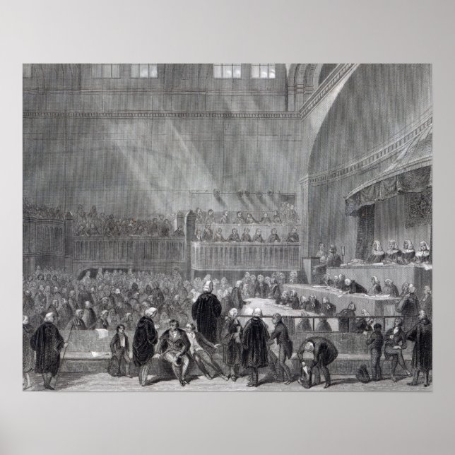 Daniel O'Connell stehende Studie 1844 Poster (Vorne)