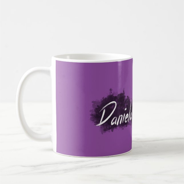 Daniela - Ihr Name auf Tasse - bestes Geschenk | (Links)