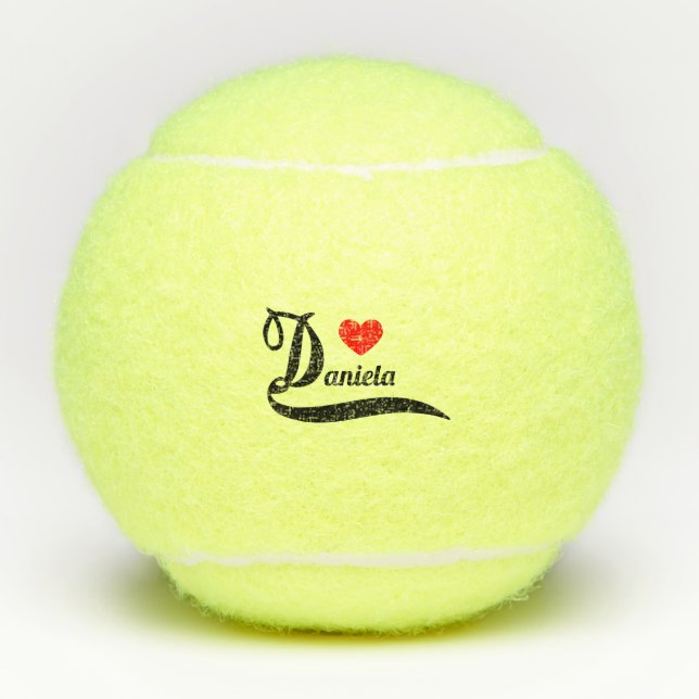 Daniela Tennisbälle (Vorderseite)