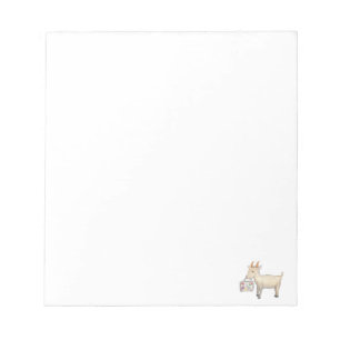 Danielle die Ziege Notizblock