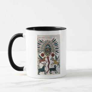 Daniels Vision von vier Tieren und von Gott Tasse