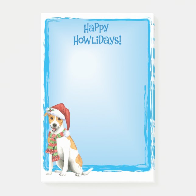 Dänisch-schwedischer Weihnachtsbaum Post-it Klebezettel (Vorderseite)