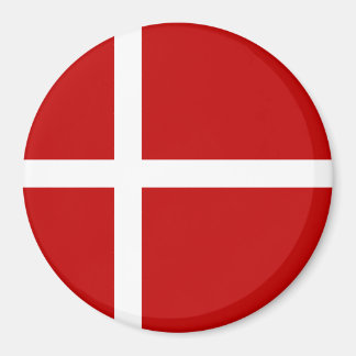 Dänische Flagge Dannebrog Red White Magnet