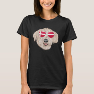 Dänische Flagge Greater Swiss Mountain Dog Dänemar T-Shirt