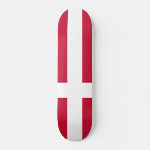 Dänische Flagge Skateboard