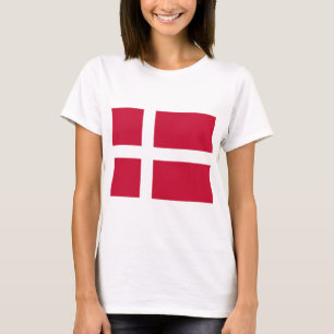 Dänische Flagge T-Shirt