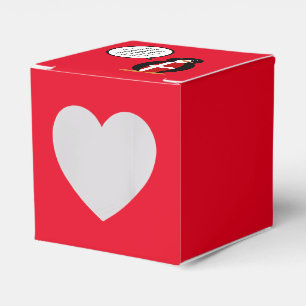 Dänische Flagge - Vortrag von Penguin Personalisie Geschenkschachtel