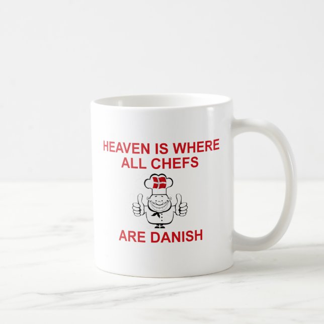 Dänische Köche Kaffeetasse (Rechts)