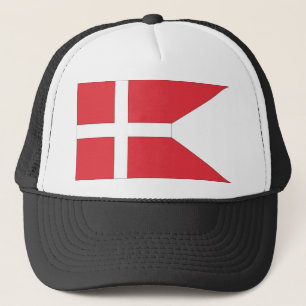 Dänische Staatsflagge Truckerkappe