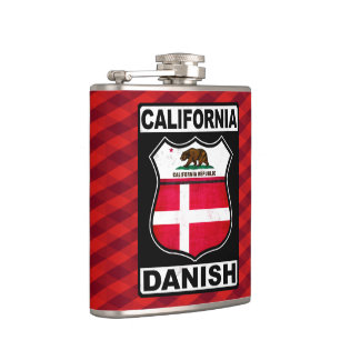 Dänischer Amerikaner Hipflask Kaliforniens Flachmann