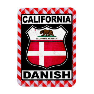Dänischer amerikanischer Magnet Kaliforniens