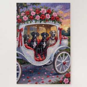 Dänischer Dogge Valentinstag