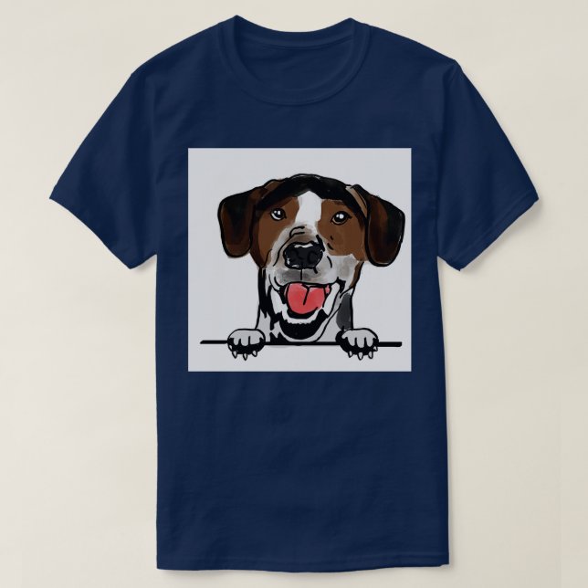 Dänischer schwedischer Hund T-Shirt (Design vorne)
