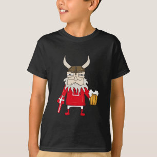 Dänischer Viking-Fan T-Shirt