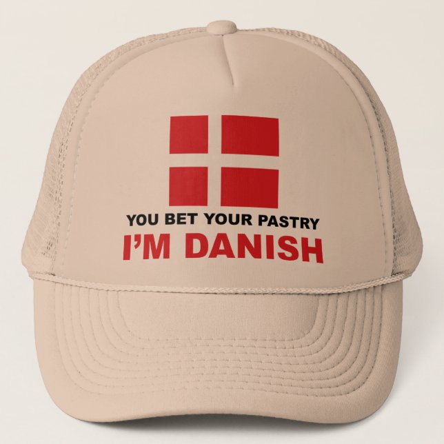 Dänisches Gebäck Truckerkappe (Vorderseite)