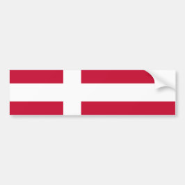 Danish Flag Autoaufkleber