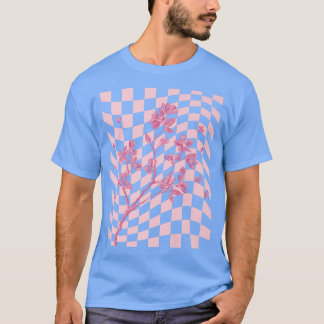 Danish Pastel Aesthetic Cherry Blossom Japanese Sa T-Shirt