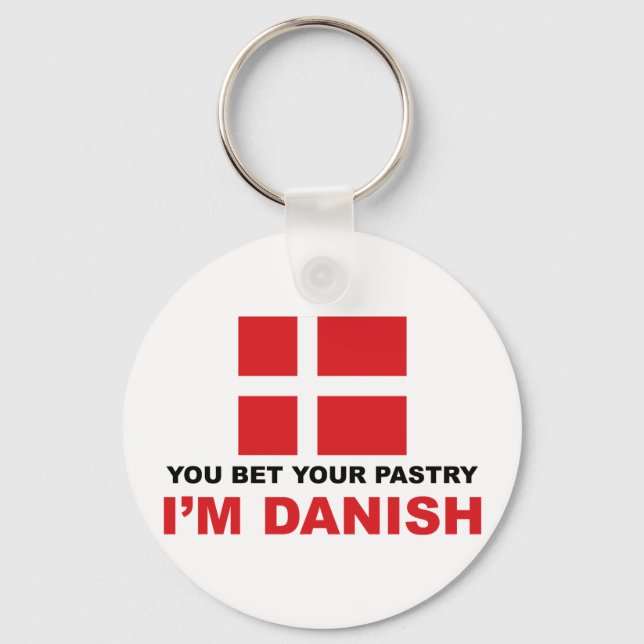 Danish Pastry Schlüsselanhänger (Vorderseite)
