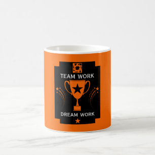 Dank des Unternehmensteams Kaffeetasse