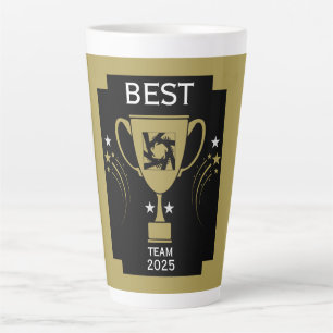 Dank des Unternehmensteams Milchtasse