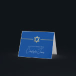 DANK IHNEN Bar mitzvah moderne goldene Sterne köni Dankeskarte<br><div class="desc">[ HINWEIS - DER GOLD-EFFEKT IST EIN DRUCKENDES BILD ] Ein modernes, einfaches Design für DANK YOU CARD Setup als Vorlage. Es ist einfach für Sie, Ihre eigenen Daten hinzuzufügen, oder auf die Schaltfläche Größe zu drücken und Sie können Text, Schriftart, Anpassungen, etc. TIPP: 1 hinzufügen oder ändern. Um die...</div>