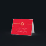 DANK IHNEN Bar mitzvah modernen Gold jüdischen Ste Dankeskarte<br><div class="desc">[ HINWEIS - DER GOLD-EFFEKT IST EIN DRUCKENDES BILD ] Ein modernes, einfaches Design für DANK YOU CARD Setup als Vorlage. Es ist einfach für Sie, Ihre eigenen Daten hinzuzufügen, oder auf die Schaltfläche Größe zu drücken und Sie können Text, Schriftart, Anpassungen, etc. TIPP: 1 hinzufügen oder ändern. Um die...</div>