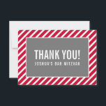 DANK IHNEN BAR MITZVAH Moderner Junge Dankeskarte<br><div class="desc">per kat massard >>> https://linktr.ee/simplysweetpaperie << Eine einfache, stilvolle Art zu sagen, danke an Ihre Gäste für die Teilnahme an Ihrer Veranstaltung. Als Vorlage können Sie ganz einfach Ihre eigenen Daten hinzufügen oder auf die Schaltfläche Anpassen klicken und Text, Schriftart, Größen etc. hinzufügen oder ändern TIPP: 1. Um Grafiken zu...</div>
