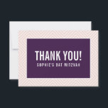 DANK IHNEN BAT MITZVAH Moderne Auberginen-Rose Dankeskarte<br><div class="desc">per kat massard >>> https://linktr.ee/simplysweetpaperie << Eine einfache, stilvolle Art zu sagen, danke an Ihre Gäste für die Teilnahme an Ihrer Veranstaltung. Als Vorlage können Sie ganz einfach Ihre eigenen Daten hinzufügen oder auf die Schaltfläche Anpassen klicken und Text, Schriftart, Größen etc. hinzufügen oder ändern TIPP: 1. Um Grafiken zu...</div>