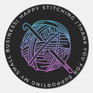 DANK IHNEN GARN STICKERS