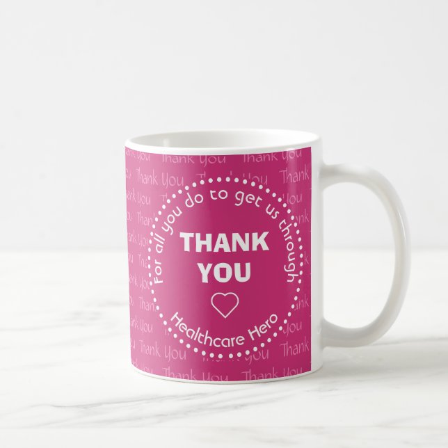 DANK IHNEN Gesundheitsexperte Personalisiert Kaffeetasse (Rechts)