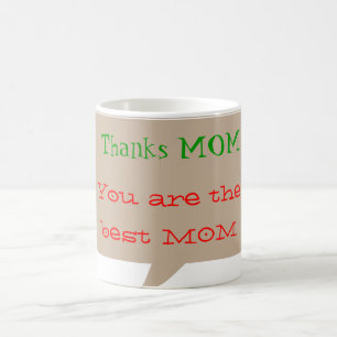 Dank MAMA - editable Text für anderen Gebrauch Kaffeetasse