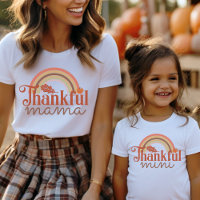 Dank Mama Orange Rainbow Mommy and Me Matching
