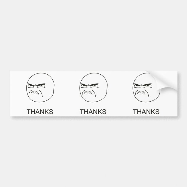 Dank Meme - Autoaufkleber (Vorne)