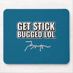 Dank Meme Get Stick Bugged Lol Lustiger Tanzkäfer Mousepad