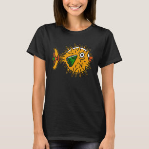 Dank Meme Niedlicher Seefisch Puffer T-Shirt