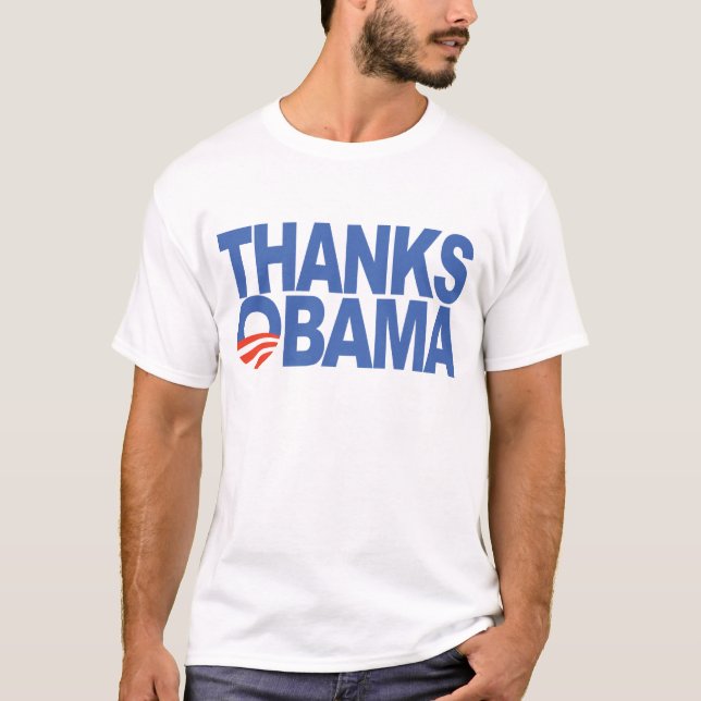 Dank Obama T-Shirt (Vorderseite)