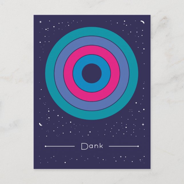Dank Postkarte (Vorderseite)