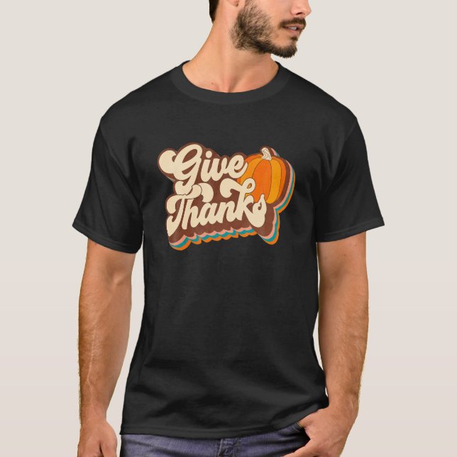 Dank Retro Autumn ästhetique Design T-Shirt (Vorderseite)