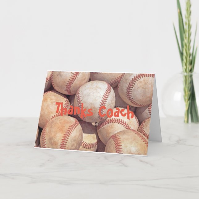 Dank-Trainerkunden-Grußkarten Dankeskarte (Vorderseite)