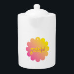 dankbar<br><div class="desc">Bist du dankbar für das, was du im Leben hast? Vielleicht bist du dankbar für eine gute Tasse Tee. Dieses niedliche Design ist in Rosa und Gelb gehalten.</div>