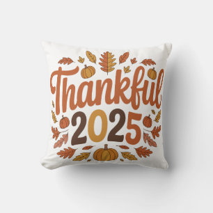 Dankbar Autumn Erntedank Pumpkin Zuhause 2025 Kissen