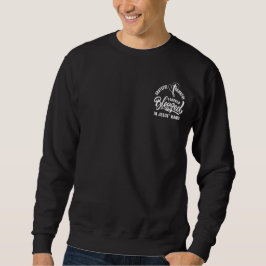 dankbar dankbar BLESSED in Jesus Name Christlich Sweatshirt