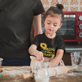 Dankbar, dankbar, gesegnet Sonnenblume Tri-Blend Shirt