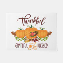 Dankbar, dankbar und gesegnet