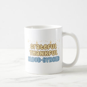 Dankbar Dankbare Cloud Synthetic - Information Tec Kaffeetasse